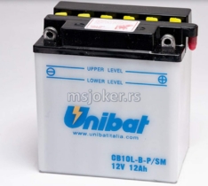 Akumulator UNIBAT 12V 11Ah sa kiselinom CB10L-B-PSM desni plus (135x90x145) 160A