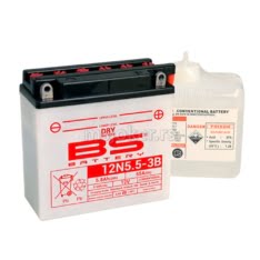Akumulator BS 12V 5.5Ah sa kiselinom 12N5.5-3B desni plus (135x60x130) 60A